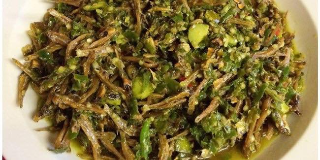 Sambal Teri Cabai Ijo