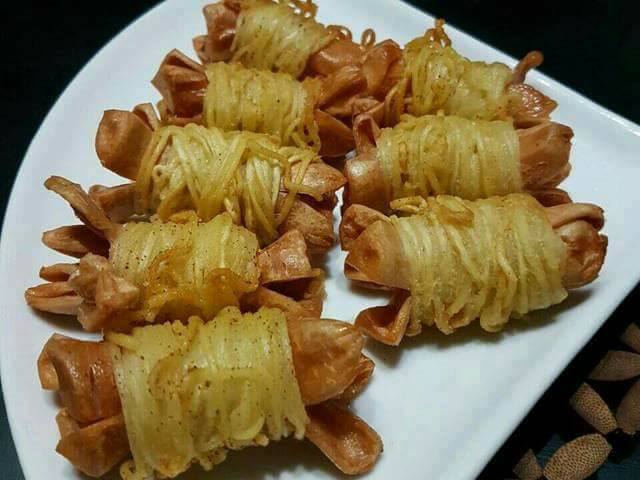 Sosis Gulung Mie