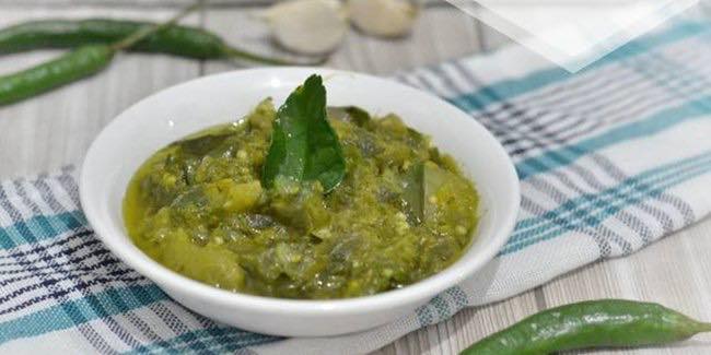 Sambal Cabe Ijo Khas Rumah Makan Padang