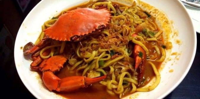 Mie Aceh Kepiting