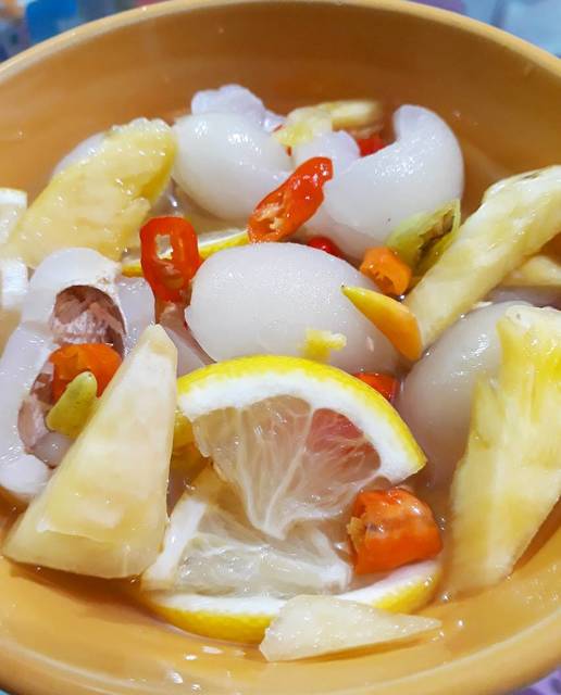Manisan Rambutan Nanas