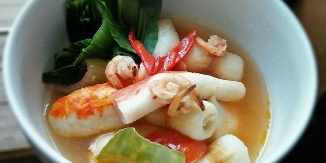 Suki Kuah Tom Yum Sederhana
