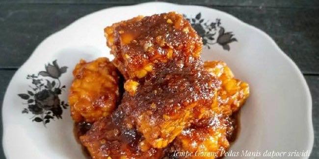 Tempe Goreng Pedas Manis