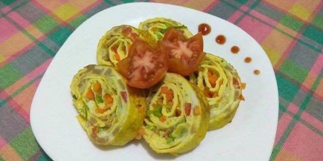 Telur Gulung ala Korea (Gyeran Mari)
