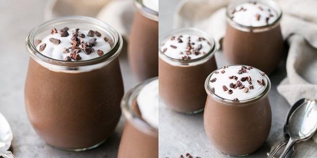 Puding Sutera Cokelat