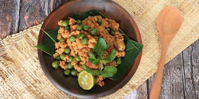 Tumis Oncom Leunca Pedas
