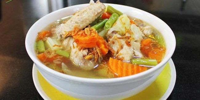 Sop Sayap Ayam