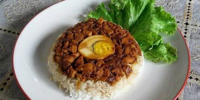 Nasi Tim Ayam Jamur