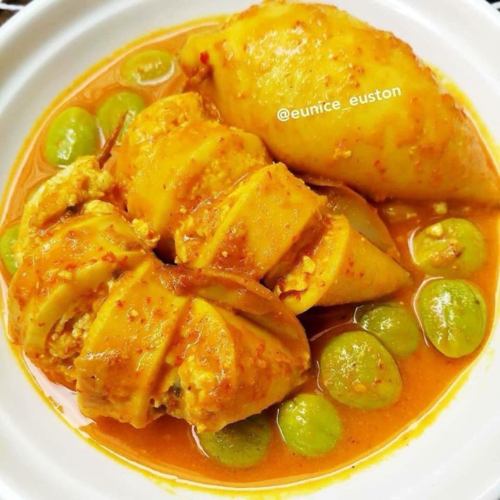 Gulai Cumi Isi Tahu