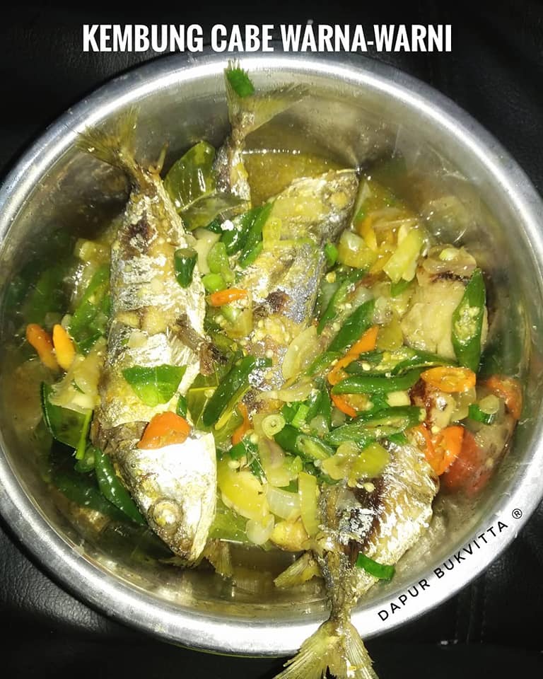 Ikan Kembung Cabe Warna Warni