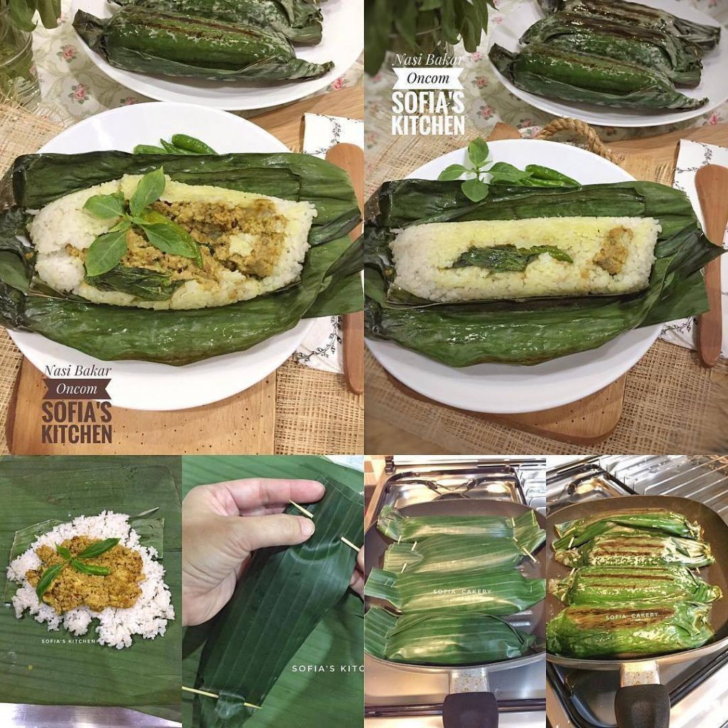 Nasi Bakar Oncom