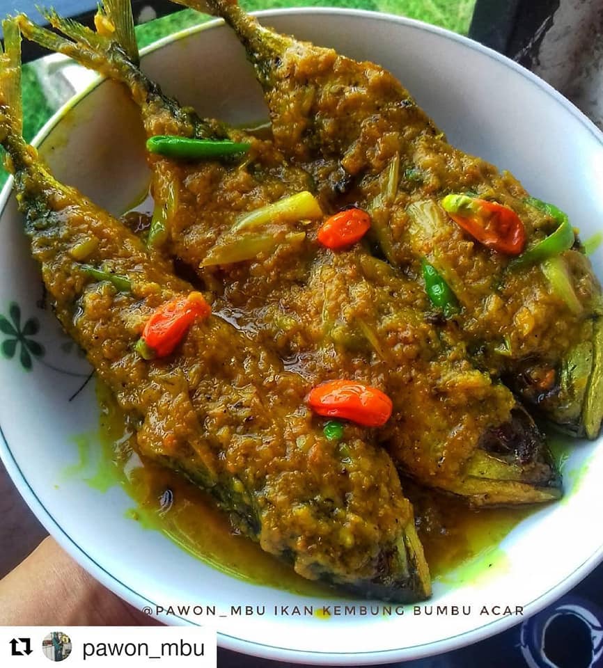 Ikan kembung bumbu acar
