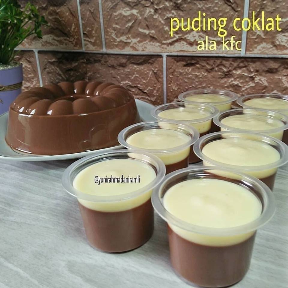 Pudding Coklat Ala Kfc