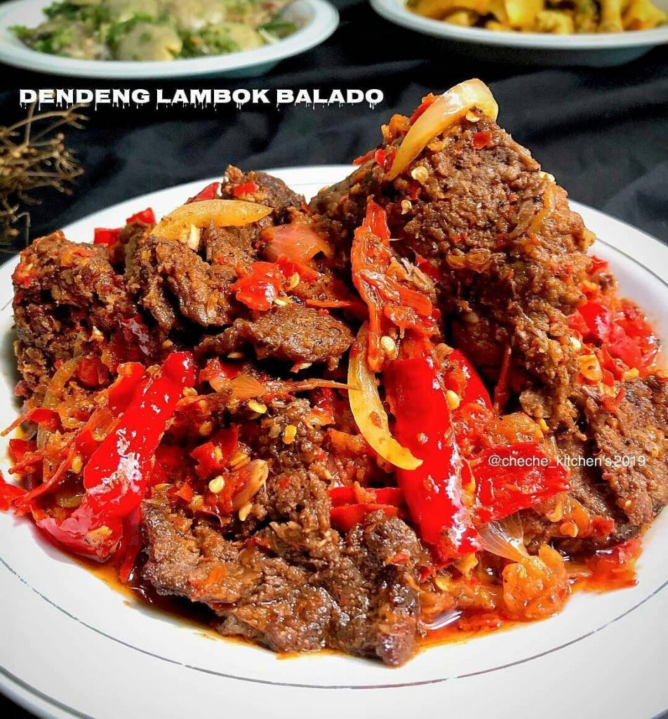Dendeng Lambok Balado