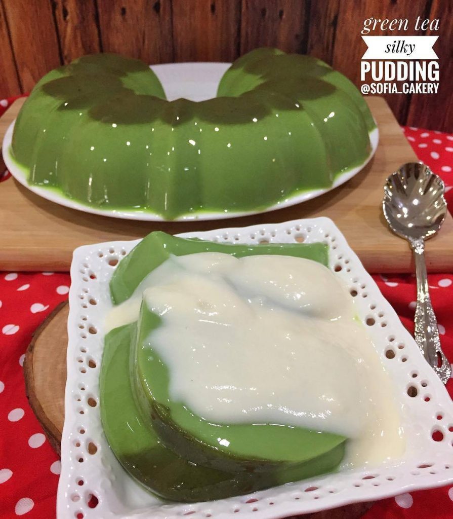 Greentea Silky Pudding