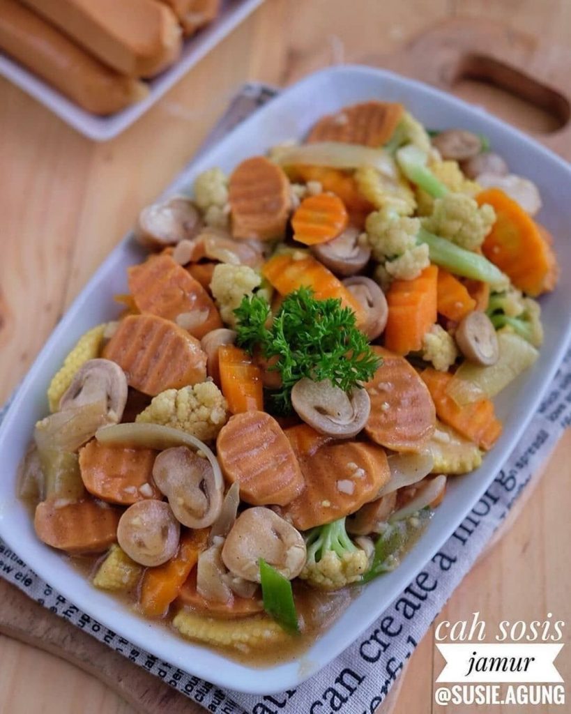 Sosis Cah Jamur