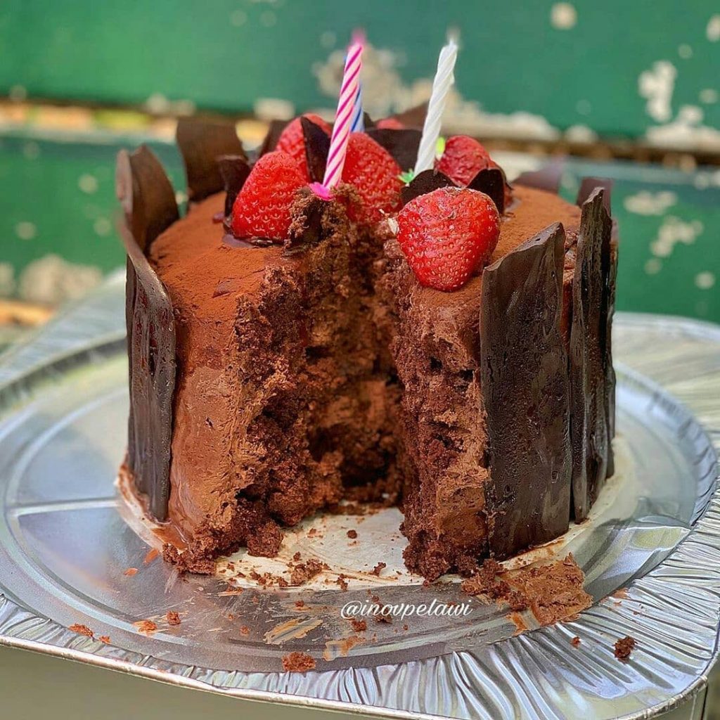 Cake Kukus Putih Telur