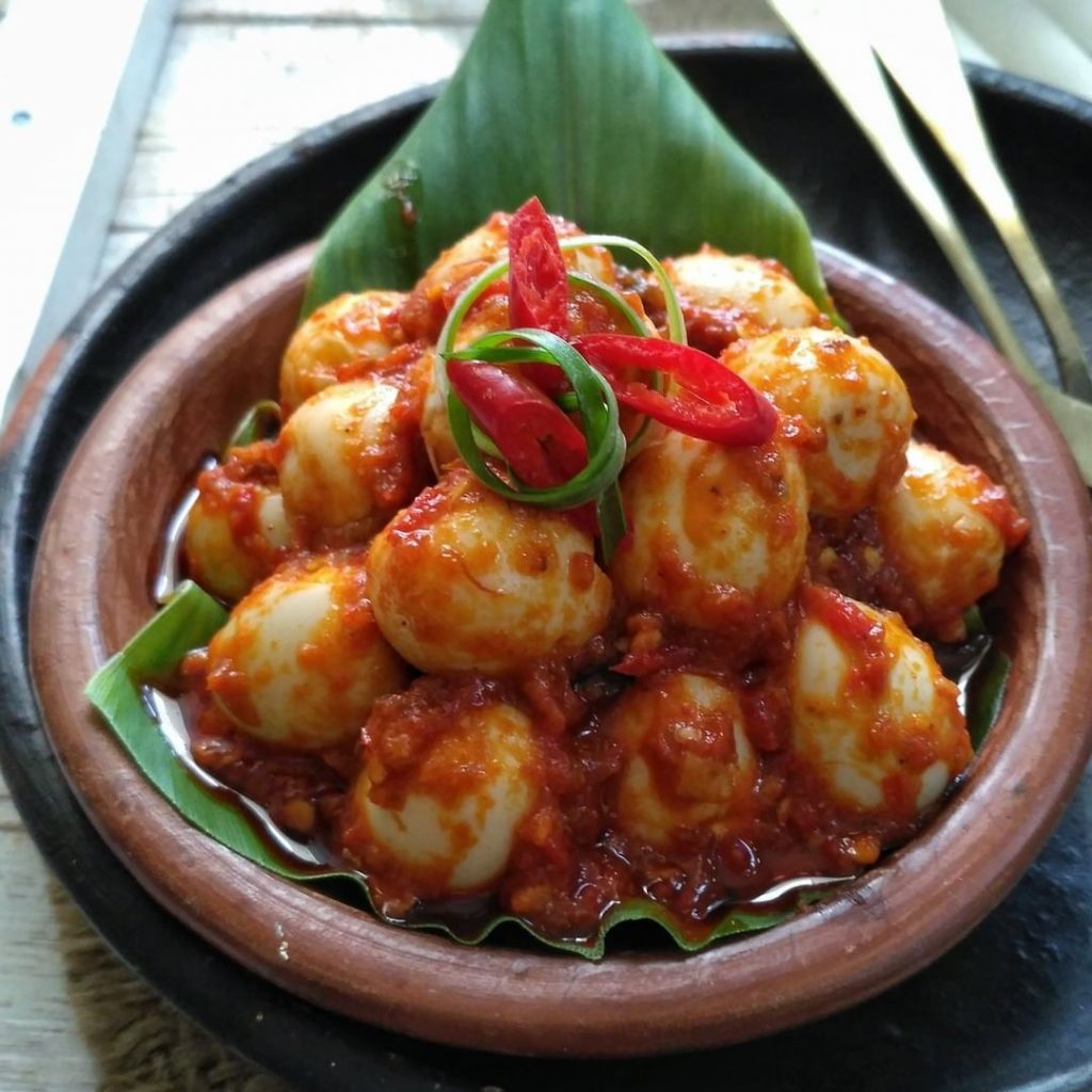 Telur Puyuh Balado