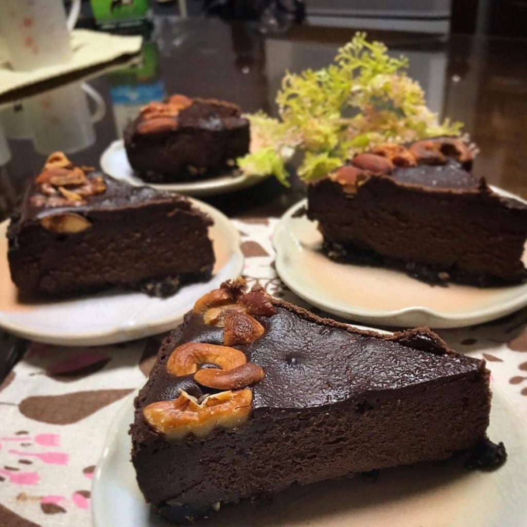 (Bake) ChocoNut Cheese Cake 