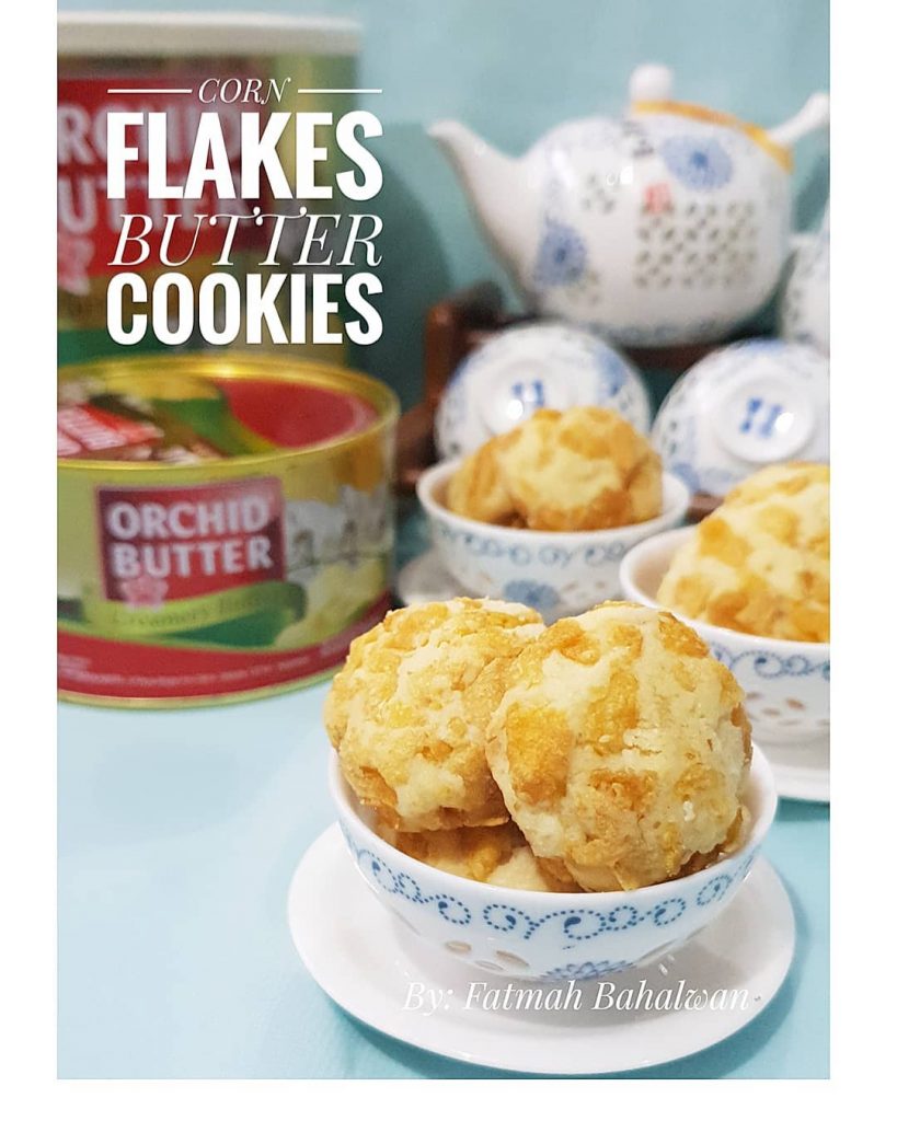 Corn Flake Butter Cookies