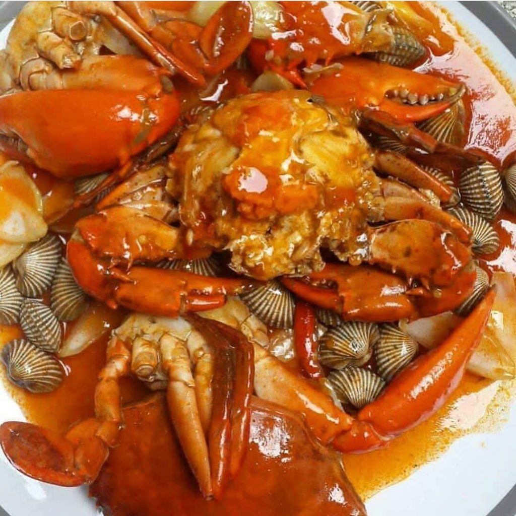 Kepiting Saus Padang