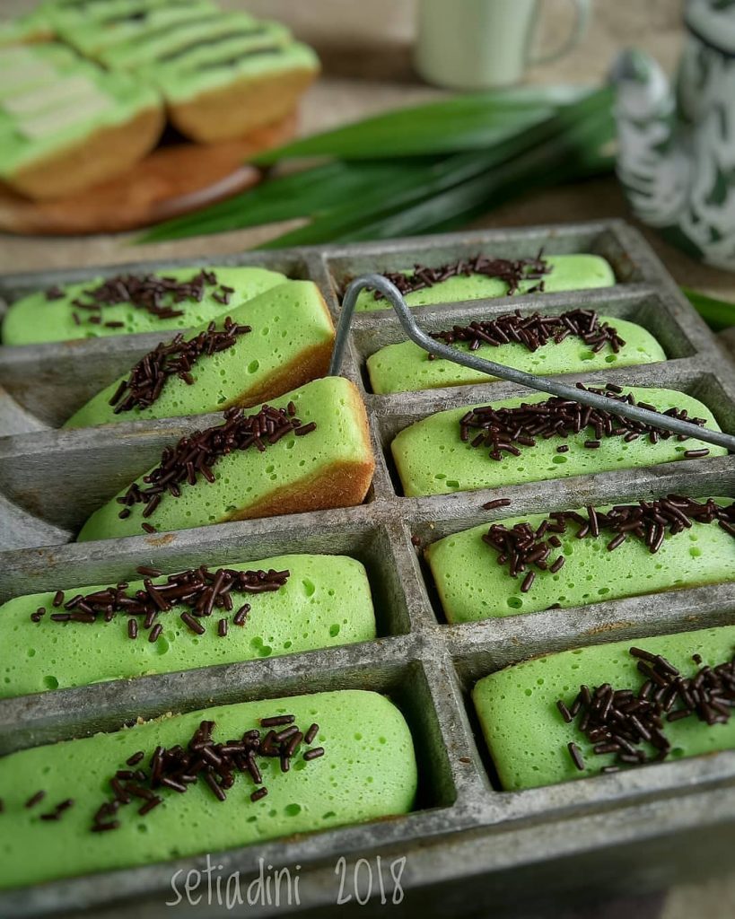 Kue Kukis Pandan