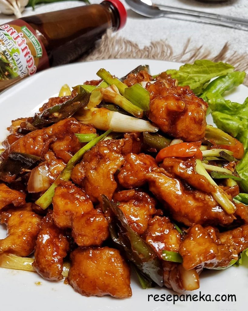 Ayam Fillet Saus Tiram