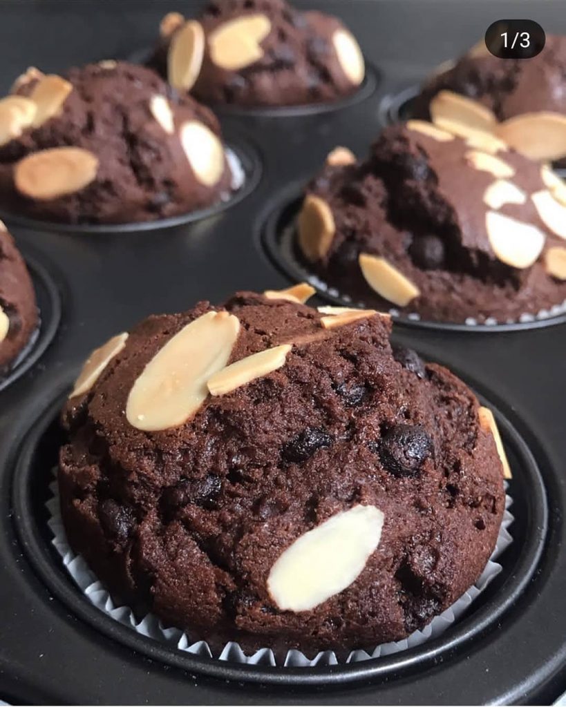 Muffin Almond Choco Chips