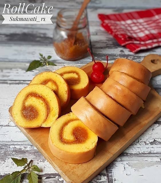 Roll Cake /Bolu Gulung Super Lembut