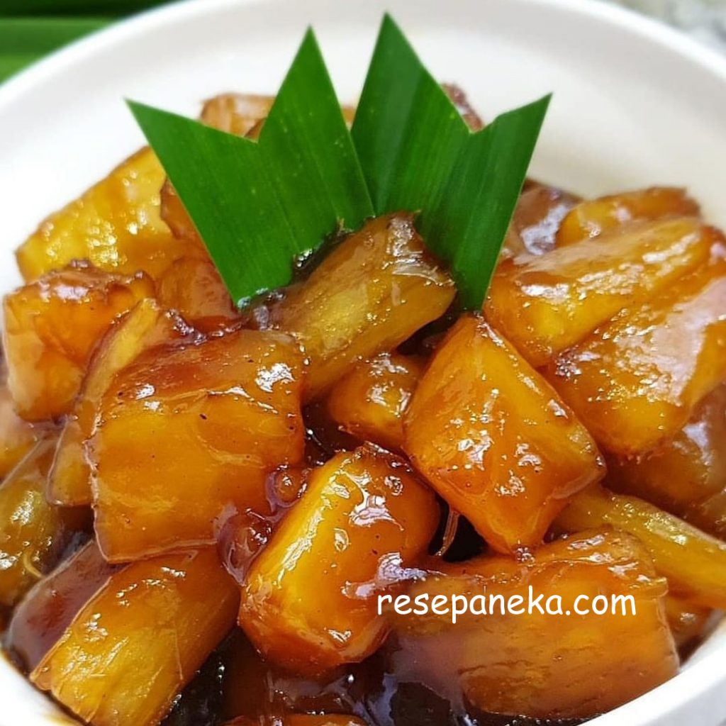 Singkong Karamel Gula Merah