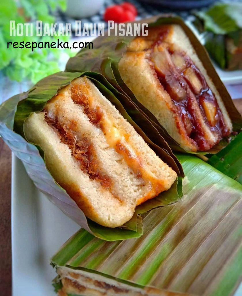 Roti Bakar Daun Pisang