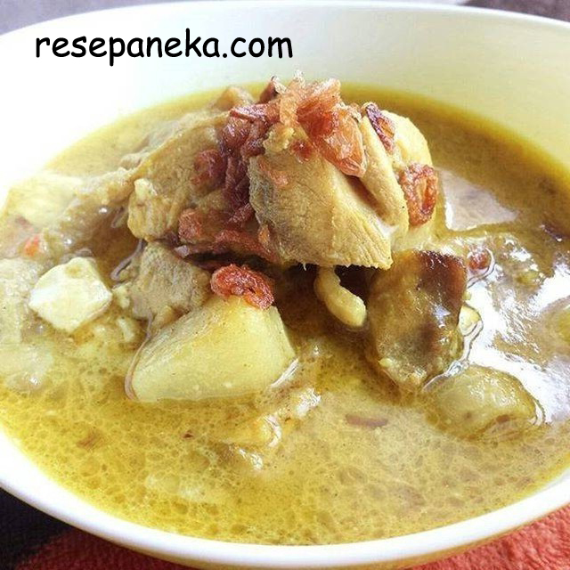 Kare Ayam Kentang