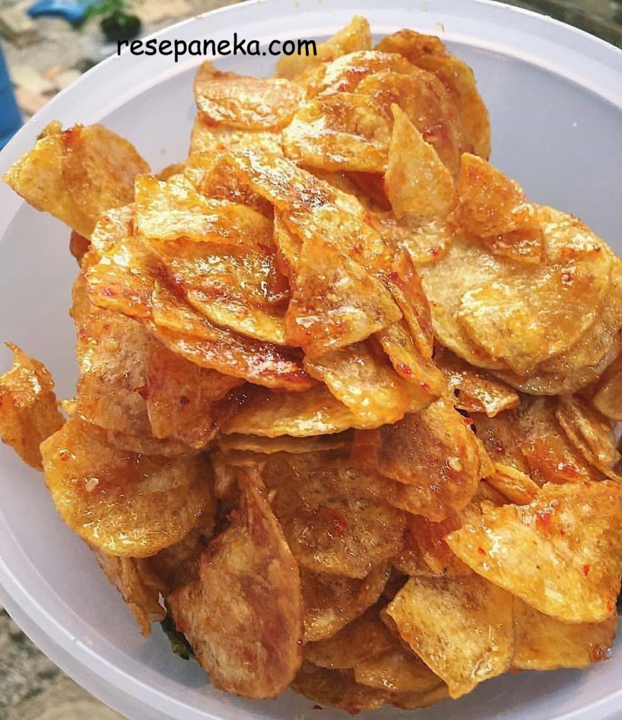 Kentang Kering Pedas Manis