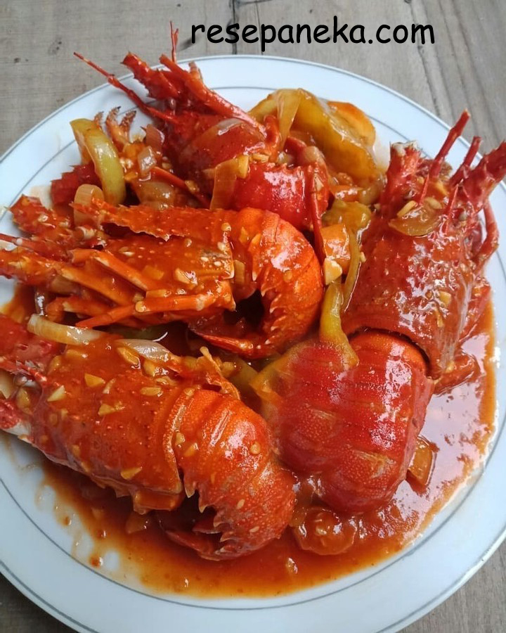 Lobster Saus Asam Manis