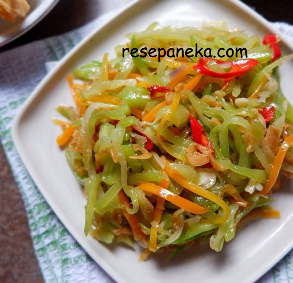 Tumis Labu Rebon