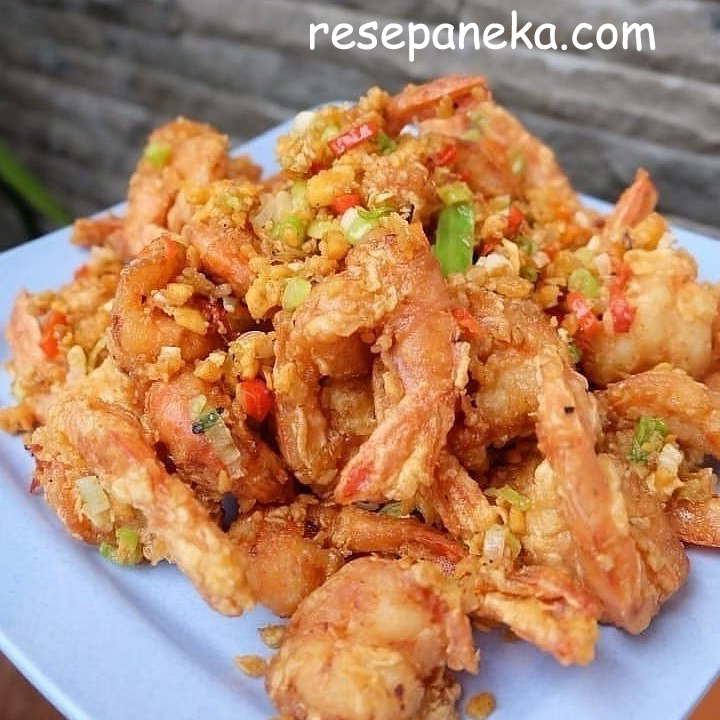 Udang Telur Asin⁣