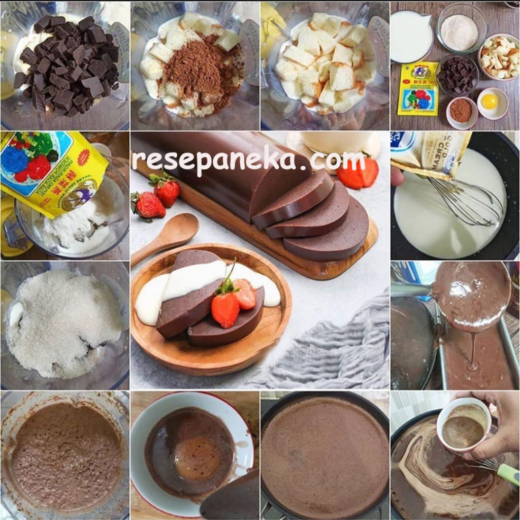 Puding Brownies With Fla