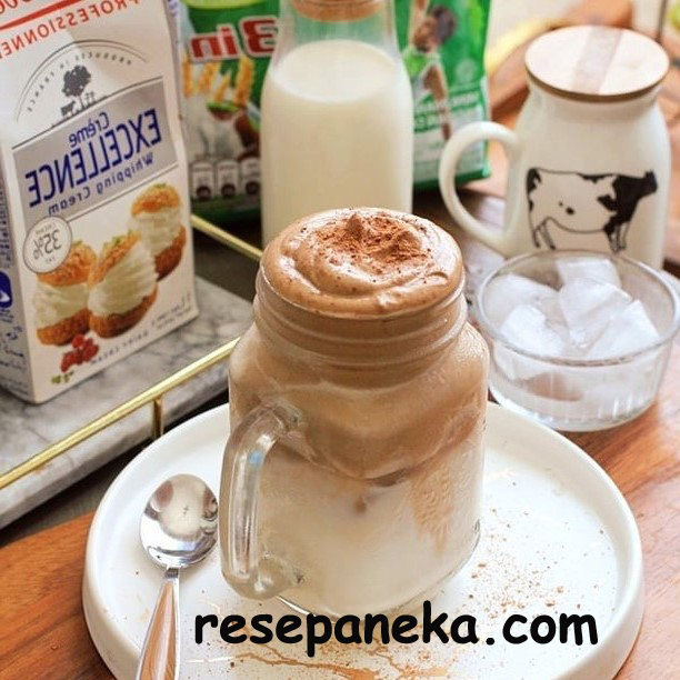 Dalgona Milo 3 Bahan