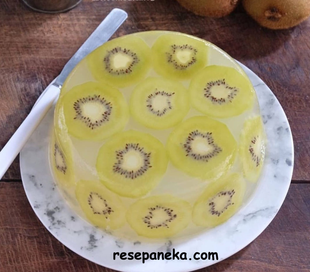 Puding Kiwi Leci⁣