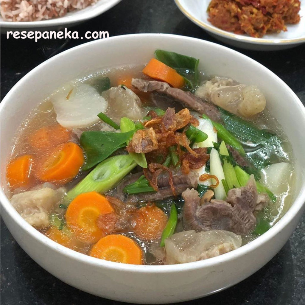 Sop Sengkel Lobak Putih