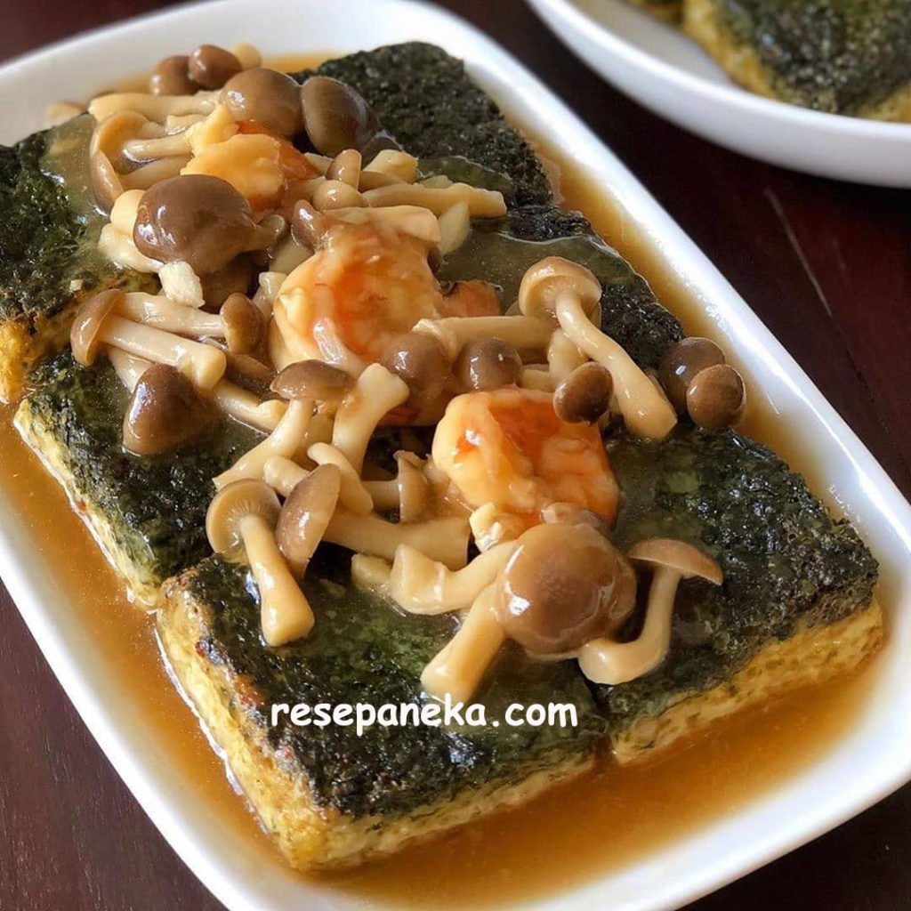 Tahu Bayam Saus Tiram