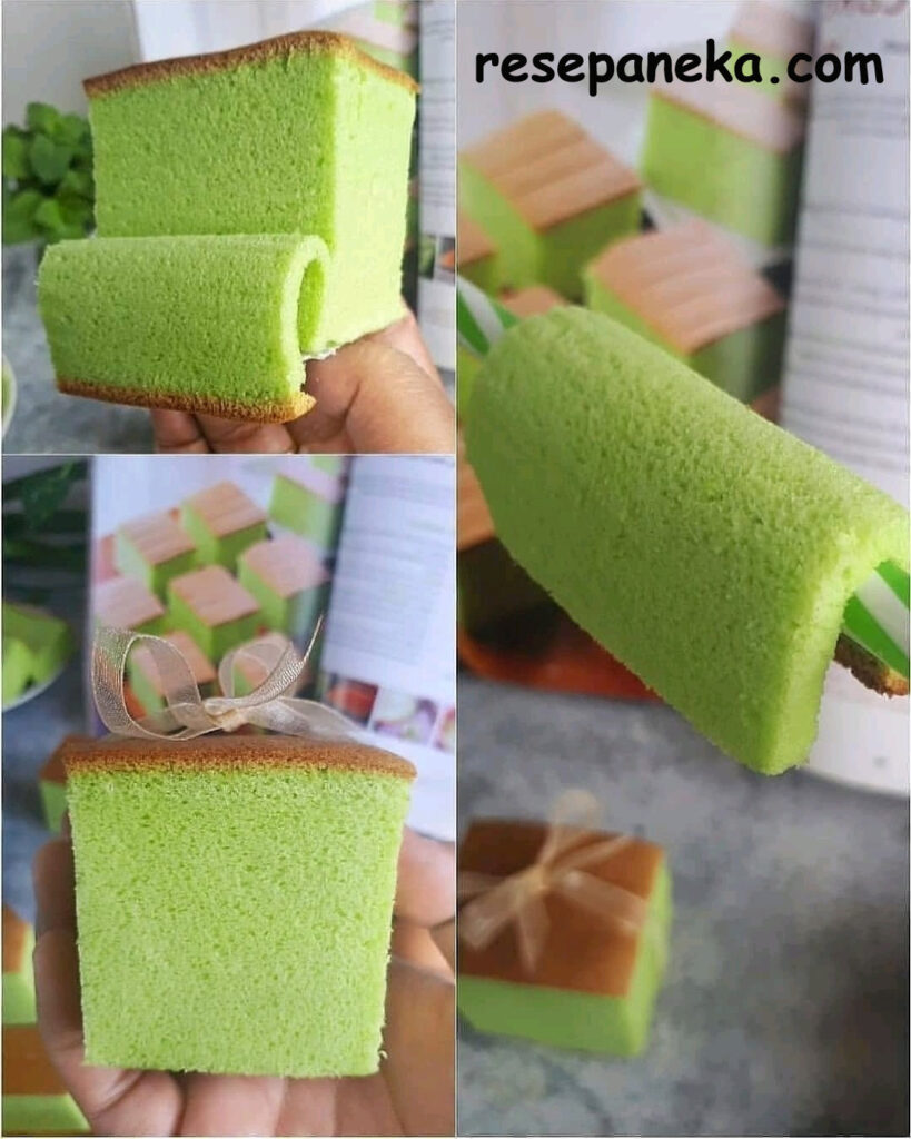 Ogura pandan Cake