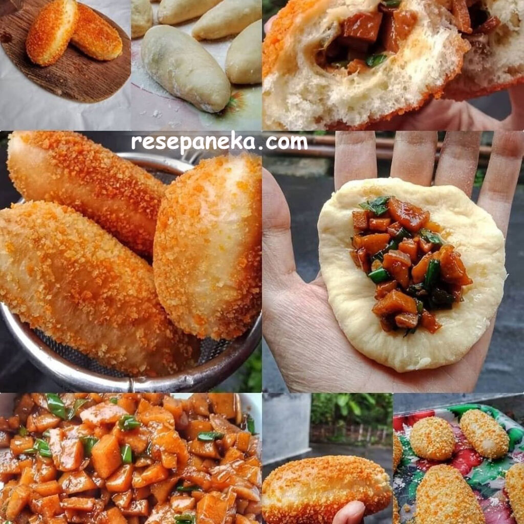 Roti Goreng Isi Baso Sapi