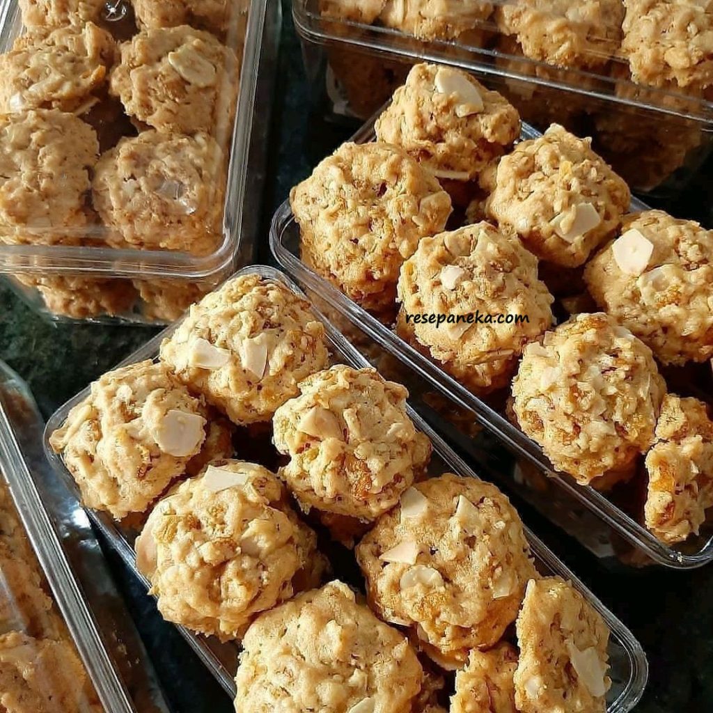 Cornflakes Almond Cookies