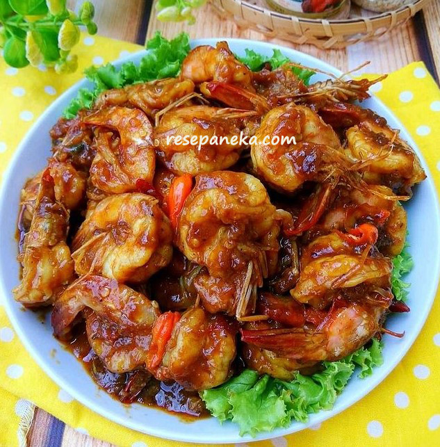Udang Goreng Asam