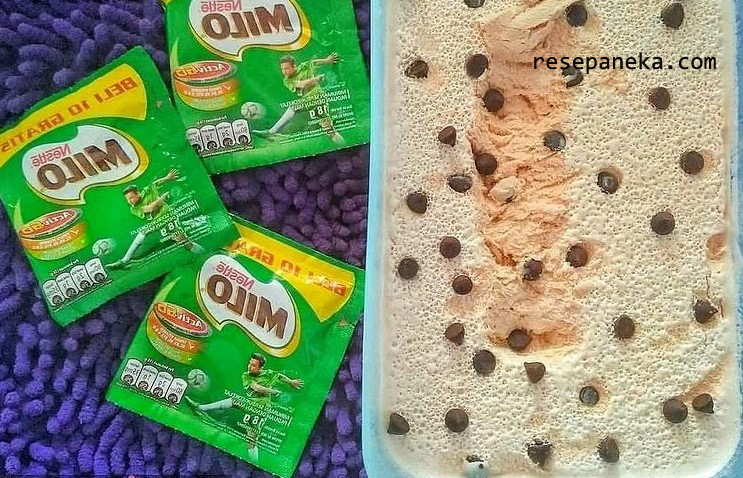 Milo Ice Cream Homemade